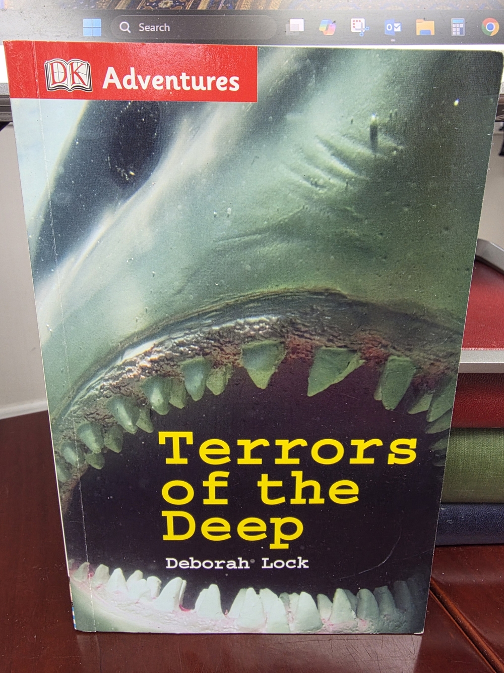 Adventures 'Terrors of the Deep' by Deborah Lock - Green